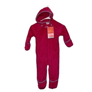 NWT The North Face Girls Bunting Suit Jacket Size 18/24 Months